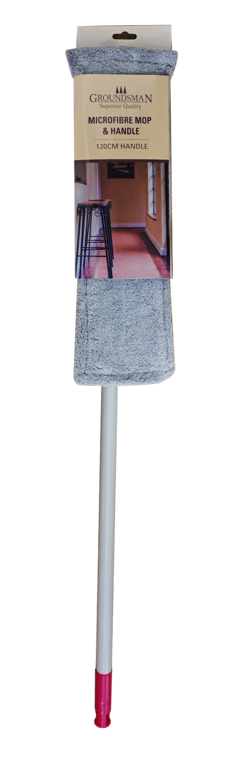 Microfibre Mop & Handle - 120cm