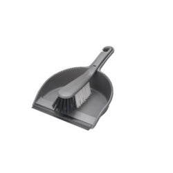 Metallic Dustpan Set - Stiff