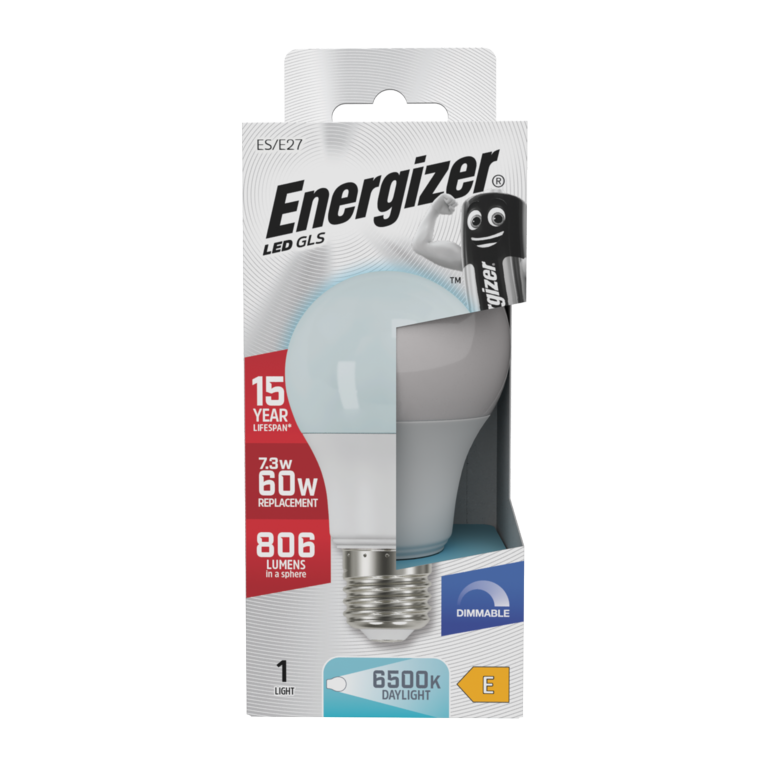 LED GLS E27 Daylight Dimmable 7.3w - 806lm