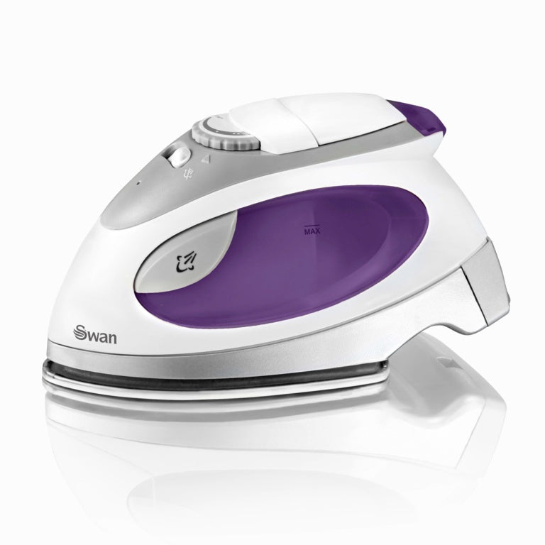 Travel Iron With Pouch - Purple