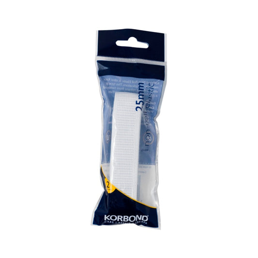 Non Roll Elastic - 25mm x 2m