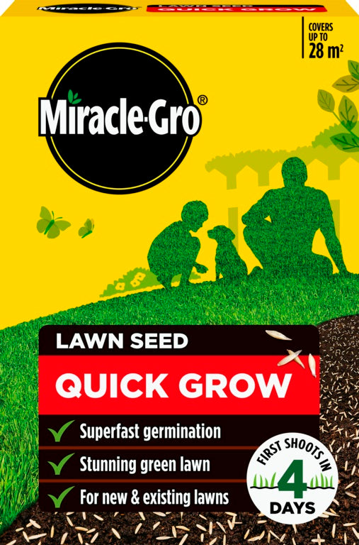 Quick Grow Lawn Seed - 28m2