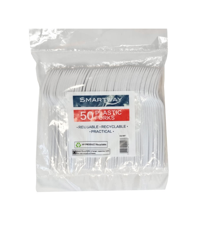 Plastic Forks - Pack 50