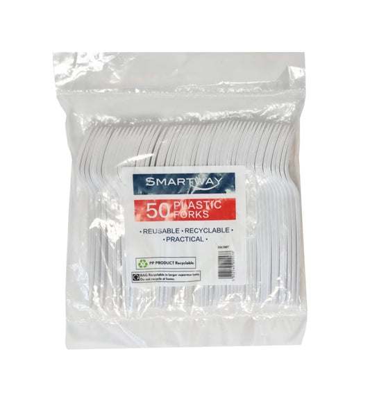 Plastic Forks - Pack 50
