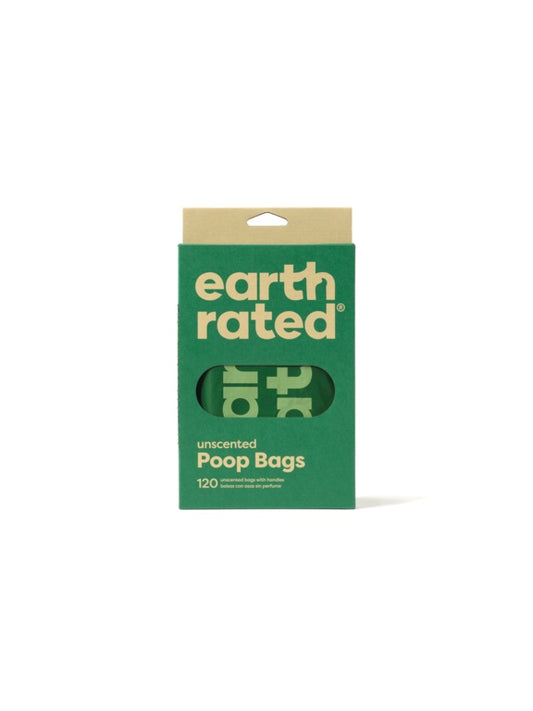 120 Easy Tie Handle Poop Bags - Unscented