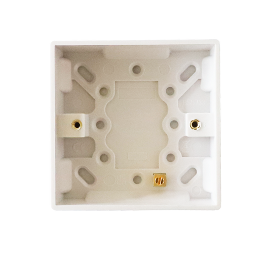 Surface Pattress Box 1g - 25mm