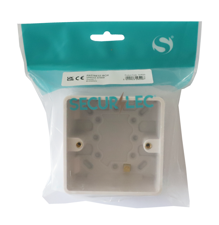 Single Pattress Box - 47mm