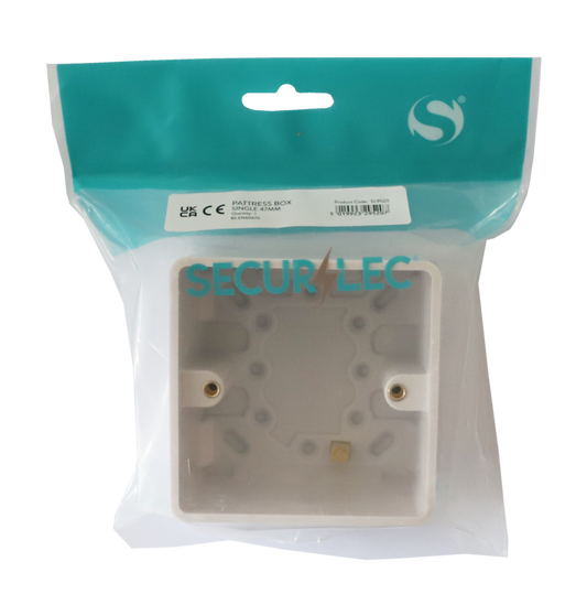 Single Pattress Box - 47mm