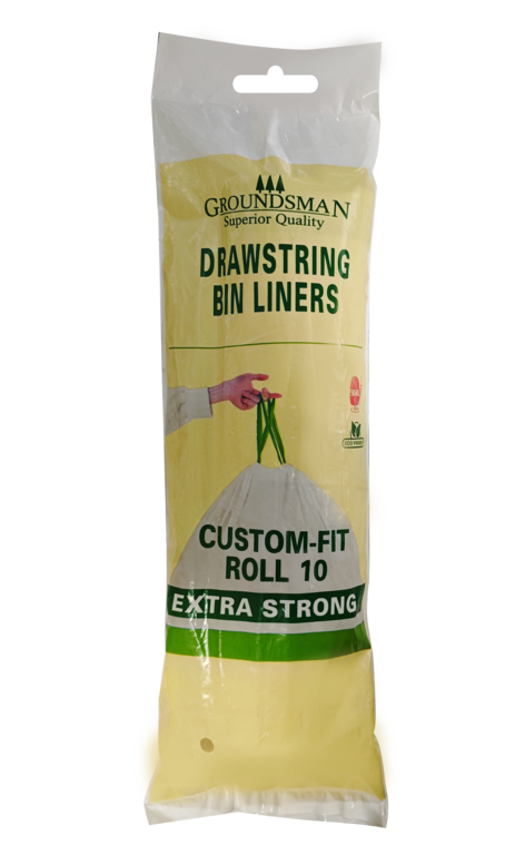 Drawstring Bin Liners Pack 10 - 50/60L