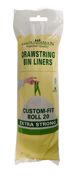 Drawstring Bin Liners Pack 20 - 20L