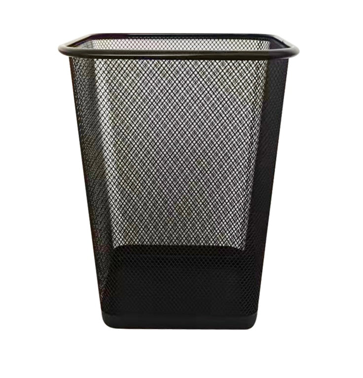 Square Mesh Bin - Black