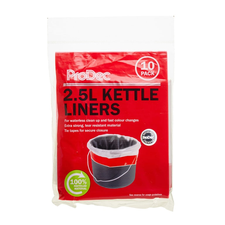 Paint Kettle Liners 2.5L - Pack 10
