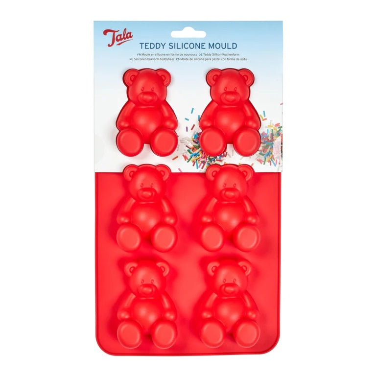 6 Teddy Bear Silicone Cake Mould