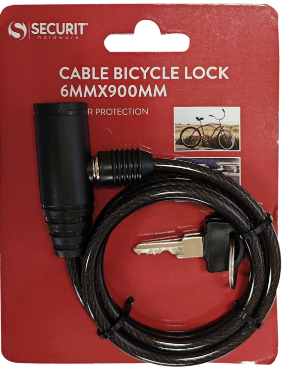 Bicycle Cable Lock - 900mm x 6mm