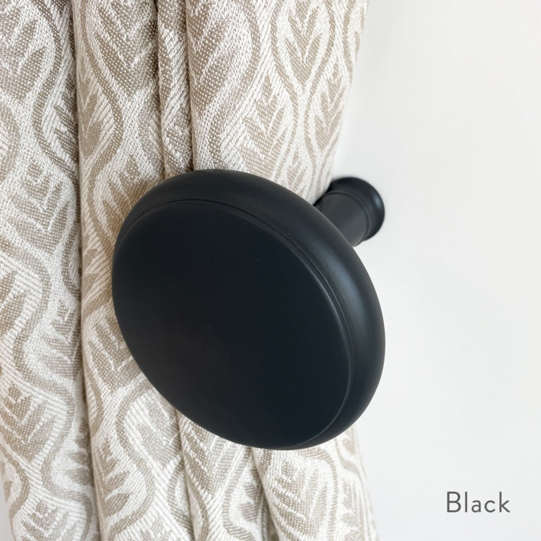 Shore Wood Holdback Black - Pair