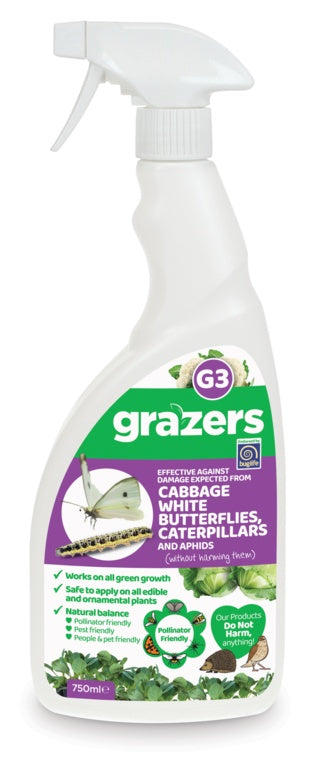 G3 Cabbage White Butterflies & Caterpillars - 750ml RTU