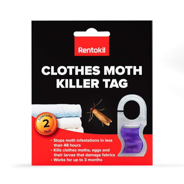 Clothes Moth Killer Tag - Twin Pack