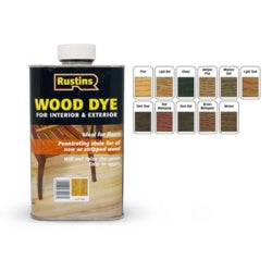 Interior & Exterior Wood Dye 250ml - Walnut