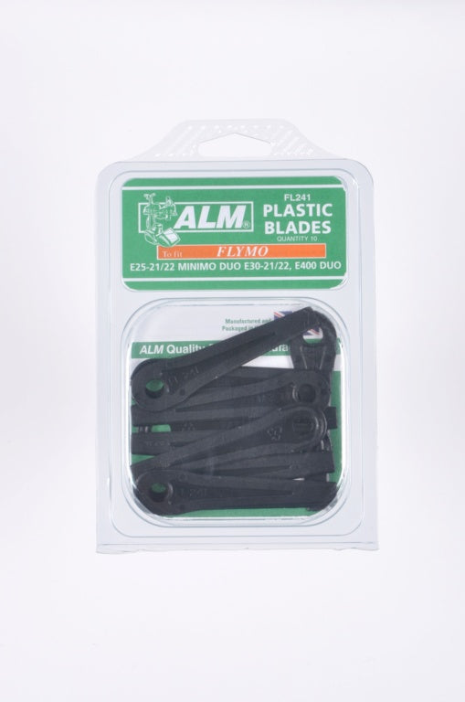 Plastic Blades -  with Small Hole - Pack of 10
