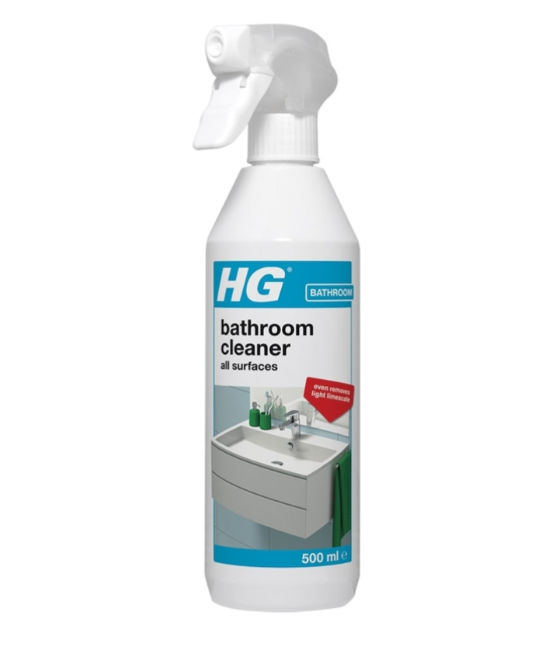 HG Complete Mould & Bathroom Cleaning Kit – Mould Spray, Foam Remover, Preventor & Bathroom Cleaner