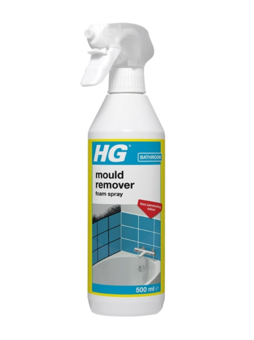 HG Complete Mould & Bathroom Cleaning Kit – Mould Spray, Foam Remover, Preventor & Bathroom Cleaner