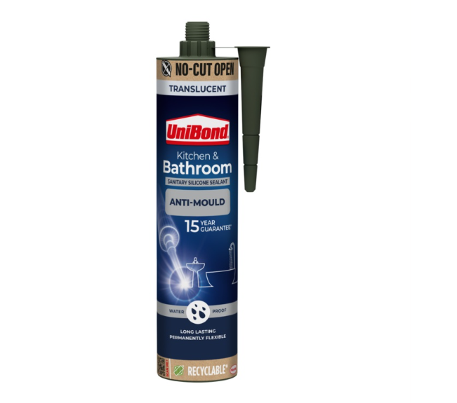 UniBond Complete Bathroom Renovation Kit – Anti Mould Sealant, Bath Sealant, Smoother & Finishing Tool