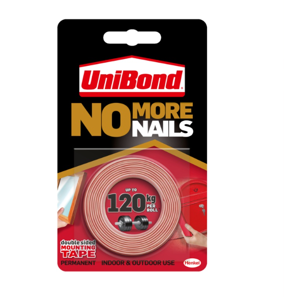 UniBond No More Nails Ultimate Kit – Original, Heavy Objects, Waterproof & On A Roll Bundle