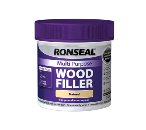 Ronseal Complete Wood Repair & Protection Kit – High Performance Filler, Multi Purpose Filler, Wood Preserver & Wood Stain Bundle