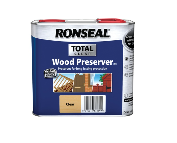 Ronseal Complete Wood Repair & Protection Kit – High Performance Filler, Multi Purpose Filler, Wood Preserver & Wood Stain Bundle