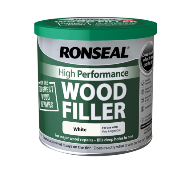 Ronseal Complete Wood Repair & Protection Kit – High Performance Filler, Multi Purpose Filler, Wood Preserver & Wood Stain Bundle